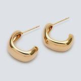 Sofia Earring - Gold / Silver Organic Drop Earrings