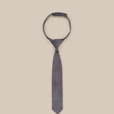 Skinny Tie in Midnight Velvet