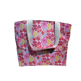 Pink Floral Tote Bag