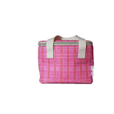 Pink Plaid Lunchbag