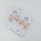 Rita - Small Single Bows On 3.2cm Clips