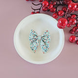 Mistletoe - Single Middle Sister Bow Clips