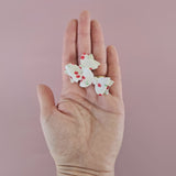 Cherise - Itty-Bitty Bow Clip Duos