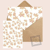 Sweet Petals Card  in Antique Rose