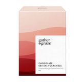 GATHER & GRAZE CHOCOLATE SEA SALT CARAMELS 60G