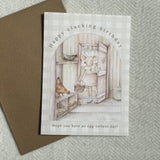 Happy Clucking Birthday Millar Mouse Card