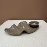 Grey Trinket Tray/Platter