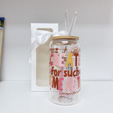 Glass Tumbler with Straw -Created For Such A Time As This