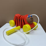 Handmade Wooden Caterpillar