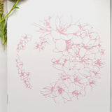 Spring Blossom Notebook - Pink