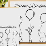 Welcome Little One - Black