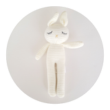 Rabbit Soft Cuddle Toy - White