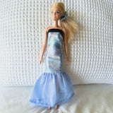 Barbie Mermaid Dress (Blues)