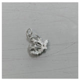 Sterling Silver Scotch Thistle  Charm