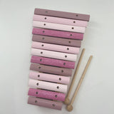 Pink Glitter Handmade Xylophone