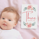 Baby Milestone Cards - Garden Blooms