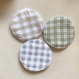Breast Pads Gingham (3 Pack)”