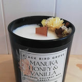 Large Coconut Wax Candle - Manuka Honey & Vanilla