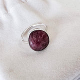 Thulite Sterling Silver Ring - Made in NZ