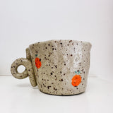 Orange Handmade Mug