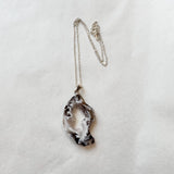 Oco Geode Slice Pendent with Sterling Silver Chain #6
