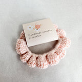 Handmade Crochet Scrunchie - Pink