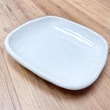 Large Sqaure Lasagna Dish  - Speckled White