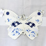 Fairy Wings Large - Blue Floral