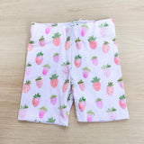 Tilly Bike Shorts - Strawberries