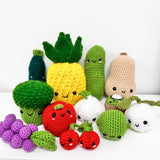 Large Crochet Vegetables + Fruit