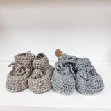 Handknitted Wool Booties - Different Colours