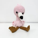 Handmade Crochet Flamingo