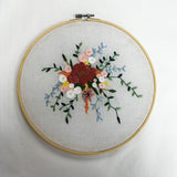 Spring Blooms Embroidery Hoop