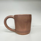 Handmade pottery mug- dusky pink