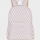 Caramel Check Junior Kindy/School Backpack