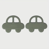Silicone Car Teether - Green
