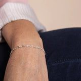 DIAMOND OVAL BRACELET