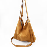 Handcrafted Tan Leather Bag - Ayla