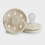 Frigg Moon Phase Pacifier Silicone or Rubber - Cream