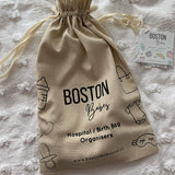 Boston babes- Hospital bag organisers