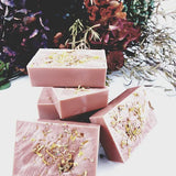 Rayah (Beloved) body soap with pink clay
