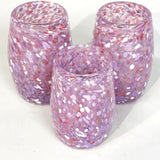 Handblown Glass Tumblers - Lilac