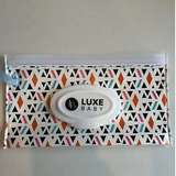 Reusable Wipes Pouch - Bright Pattern