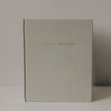 HOLD THE MOMENTS JOURNAL - MINT